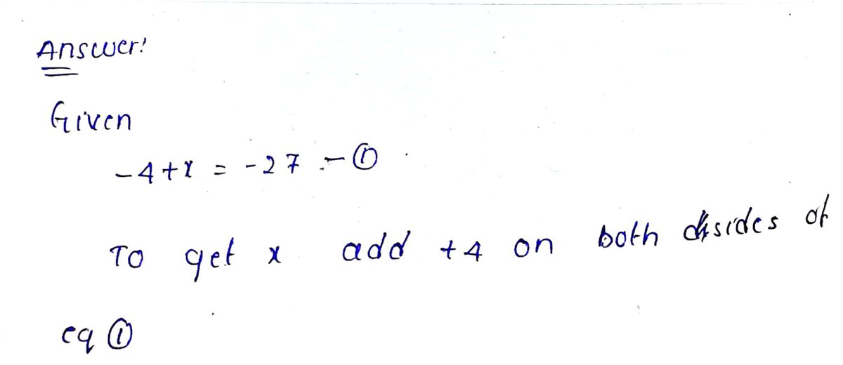 Algebra homework question answer, step 1, image 1